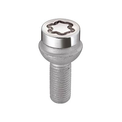 McGard - McGard 28017 Chrome Bolt Style Radius Seat Lock Set M14 x 1.5