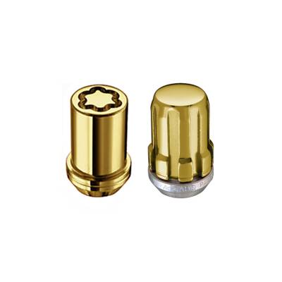McGard - McGard 5-Lug SplineDrive Wheel Install Kit Gold M12x1.25 65554GD
