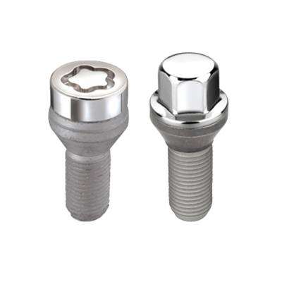 McGard - McGard 67226 5-Lug Cone Seat Lug Bolt Wheel Install Kit Chrome M14x1.25