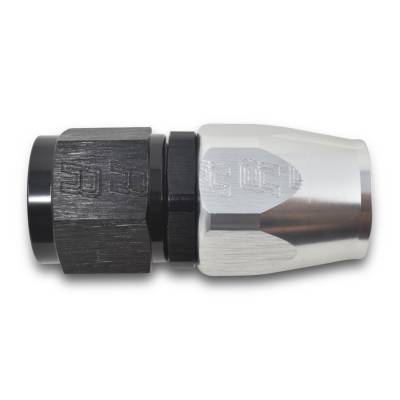 Russell - Russell 610023 Full Flow Hose End Straight End Black/Clear -06AN