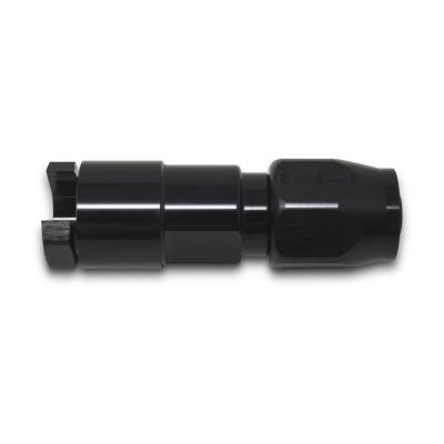 Russell - Russell 611253 6AN Straight Female SAE Quick-Disconnectx5/16" Tube Size Black