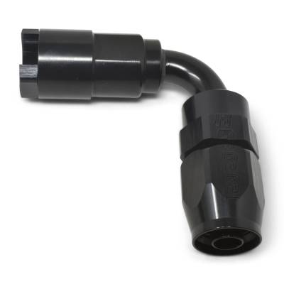 Russell - Russell 611223 6AN 90-DEG Female SAE Quick-Disconnectx3/8" Tube Size Black
