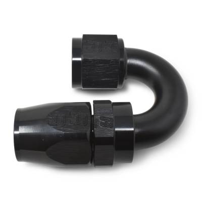 Russell - Russell 613525 Full Flow Swivel Hose End 180-DEG End All Black Finish -10AN