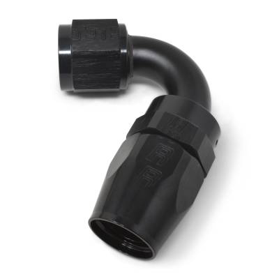 Russell - Russell 613435 12AN ProClassic Swivel 120DEG Tight Radius Hose End w/Blk Finish