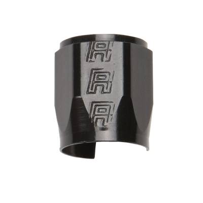 Russell - Russell 620263 6AN Tube Seal Hose Ends for 5/16" Fuel Hose w/Black Finish