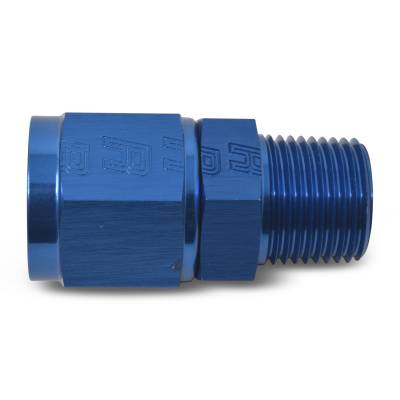 Russell - Russell 614214 4AN Female To 1/4" Male NPT Fitting w/Blue Finish