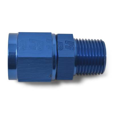 Russell - Russell 614228 8AN Female To 1/2" Male NPT Fitting w/Blue Finish