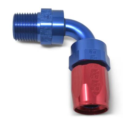 Russell - Russell 612090 6AN 90-DEG To 1/4" NPT Pipe Thread Hose Ends
