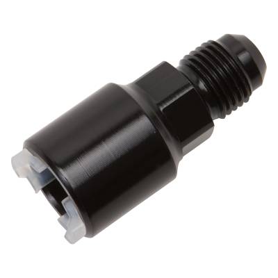 Russell - Russell 640853 6AN Malex3/8' SAE Quick-Disconnect Push-On Female Fitting Black