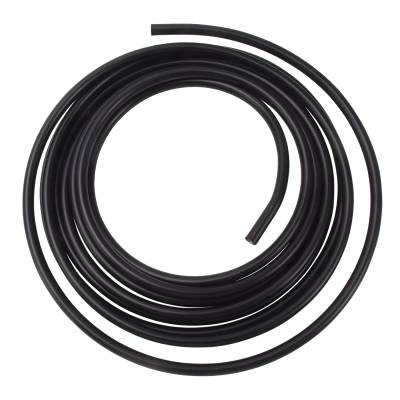 Russell - Russell 639253 3/8" Tube Size Anodized Aluminum Fuel Lines w/Black Finish 25'