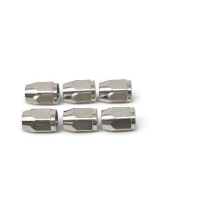 Russell - Russell 642941 3AN Tube Nut w/Integrated Tube Sleeve 6Pc