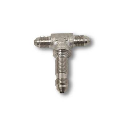 Russell - Russell 643301 Brake Adapter Fitting SAE Bulkhead Tee -03AN Endura