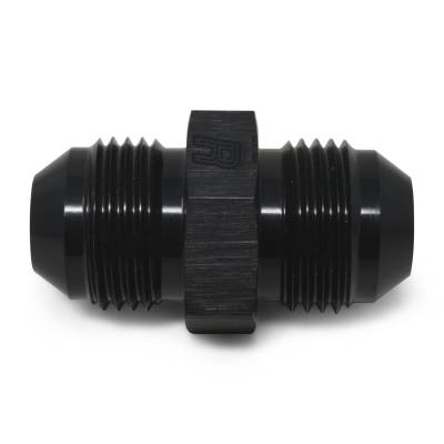 Russell - Russell 660363 8AN Flare Union Adapter Fitting w/Black Finish