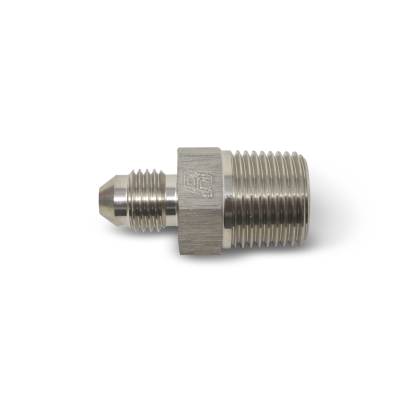 Russell - Russell 660061 4AN Straight Flare To 3/8" Pipe Adapter Fitting w/Endura Finish