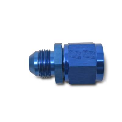 Russell - Russell 660010 8AN Female To 4AN Male B-Nut Flare Reducer Adapter Fitting Blue