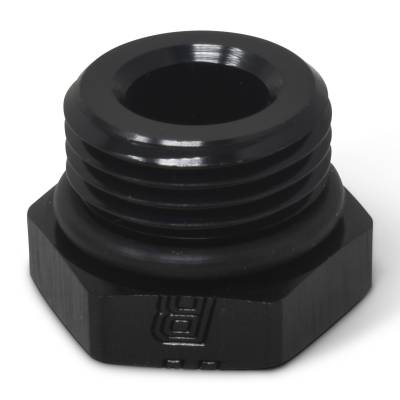 Russell - Russell 660283 Adapter Fitting Straight Thread Plug Black -08AN