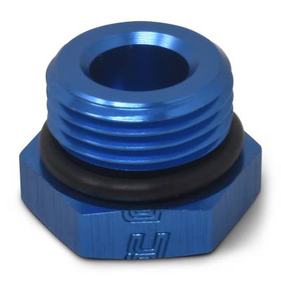 Russell - Russell 660270 Adapter Fitting Straight Thread Plug Anodized -06AN