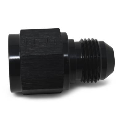 Russell - Russell 660013 4AN To 8AN Flare Reducer Adapter Fitting B-Nut w/Black Finish
