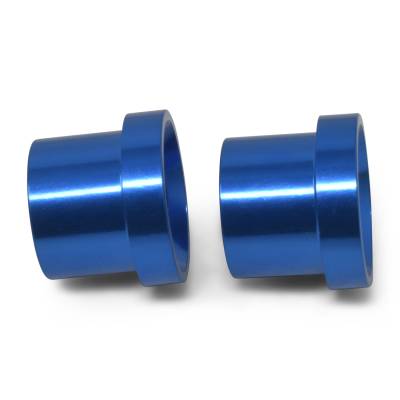 Russell - Russell 660660 8AN To 1/2" Tube Sleeve Adapter Fitting w/Blue Finish Pair