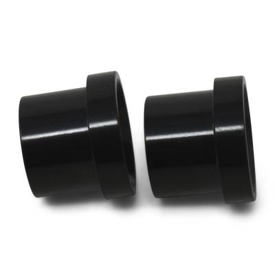 Russell - Russell 660665 8AN To 1/2" Tube Sleeve Adapter Fitting w/Black Finish Pair