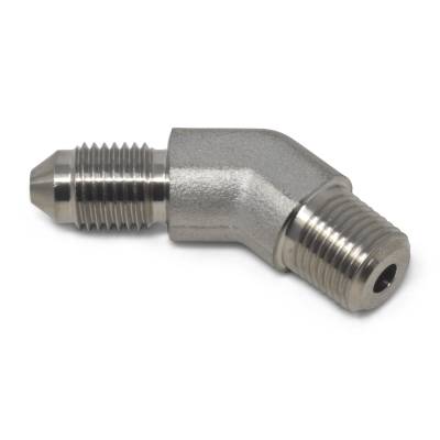 Russell - Russell 660932 3AN Stainless 45 Degree Flare To 1/8" Pipe Adapter