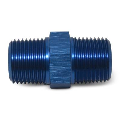Russell - Russell 661500 Adapter Fitting Male Pipe Nipple Anodized 1/8" Pipe Size
