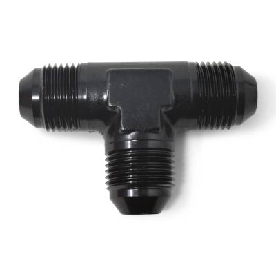 Russell - Russell 661003 4AN Flare Tee Adapter Fitting w/Black Finish