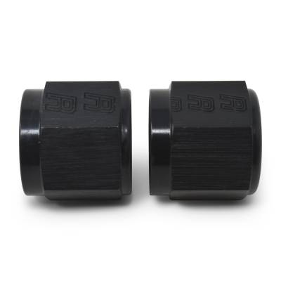 Russell - Russell 660563 4AN To 1/4" Tube Nut Adapter Fitting w/Black Finish 6Pc