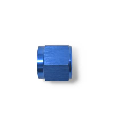 Russell - Russell 660570 6AN To 3/8" Tube Nut Adapter Fitting w/Blue Finish Pair