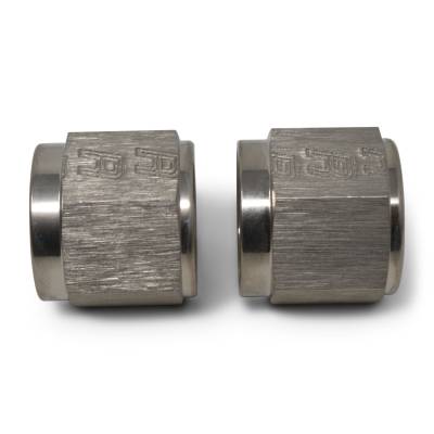 Russell - Russell 660571 6AN To 3/8" Tube Nut Adapter Fitting w/Endura Finish Pair
