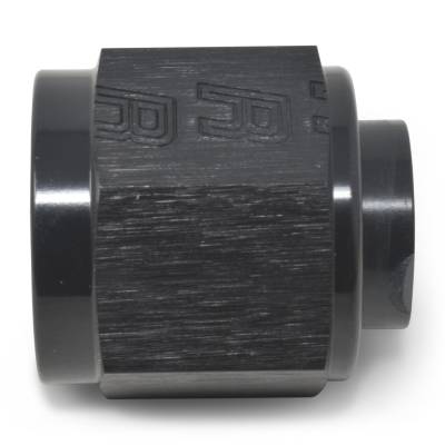 Russell - Russell 661963 6AN Flare Cap Adapter Fitting w/Black Finish