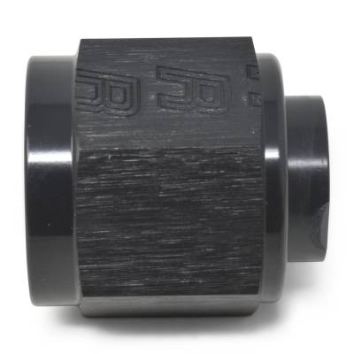 Russell - Russell 661993 Adapter Fitting Flare Cap Black -12AN