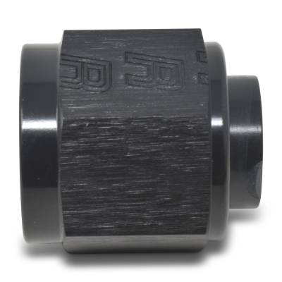 Russell - Russell 661983 Adapter Fitting Flare Cap Black -10AN