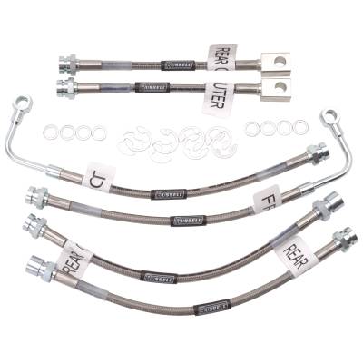 Russell - Russell 692290 1998-02 Chevy Camaro w/Traction Control F-Disc R-Disc 6 Lines