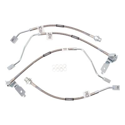 Russell - Russell 693190 Front Disc Rear Disc 4 Lines Assembly for 96-98 Ford Mustang