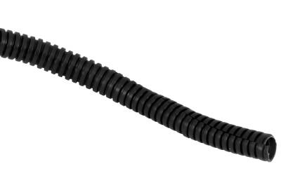 Spectre - Spectre Performance 29511 Convoluted Tubing Black 0.25" Size L-10 Ft.