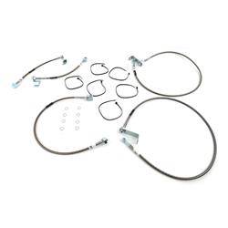 Russell - Russell 696510 2005-06 Ford F250/F350 SD 4WD w/6" Lift F-Disc R-Disc 5 Lines