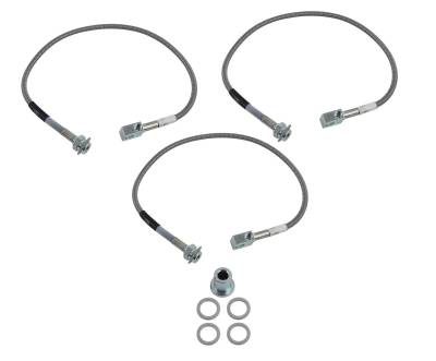 Russell - Russell 695900 Street Legal Brake Line Assembly for 82-86 Jeep CJ5/CJ7/CJ8