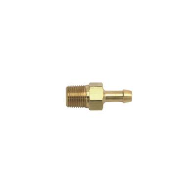 Russell - Russell 697000 1/8 NPTx3/16" Hose Edelbrock Manifold Brass Fitting