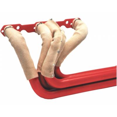 Thermo Tec - Thermo Tec 11248 Exhaust Wrap 8Cyl High Velocity Exhaust Jacket Kit w/Pinch Clip