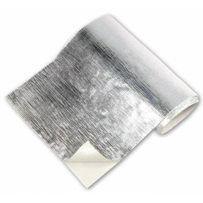 Thermo Tec - Thermo Tec 13500 Heat Barrier 12" x 12" Up To 2000-DEG-F Silver Adhesive Backed