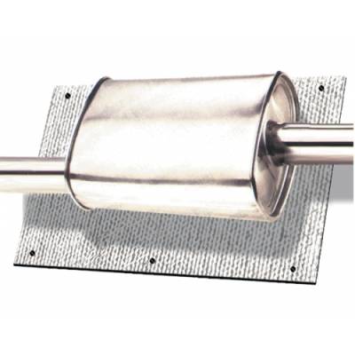 Thermo Tec - Thermo Tec 16500 Catalytic Converter & Muffler Heat Shield 40 x 20" Silver