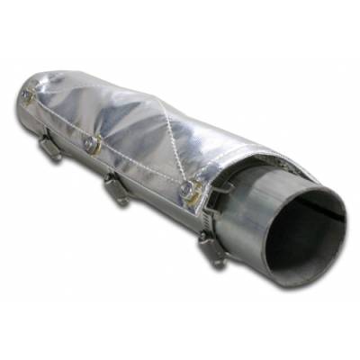 Thermo Tec - Thermo Tec 11624 Exhaust Heat Shield 2' x 6" Clamp-On w/4" Clamps 2000F