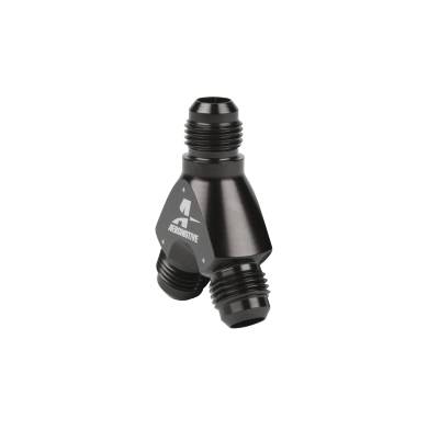 Aeromotive Fuel System - Aeromotive 15672 Y-Block AN-06 To Dual AN-06