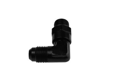 Aeromotive Fuel System - Aeromotive 15689 90Deg Elbow Fitting Size AN-06 ORB To AN-06 Flare