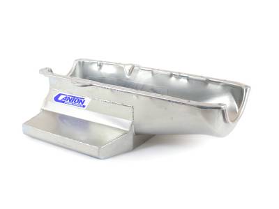 Canton - Canton Racing 11-102 Oil Pan SBC Shallow Circle Track 12" Long Sump