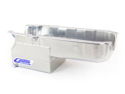 Canton - Canton Racing 13-080T Oil Pan Small Block Chevy 1986 & Newer Drag Race Pan