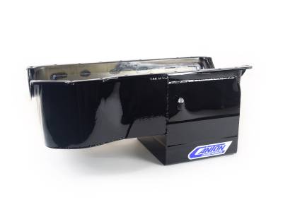 Canton - Canton 16-724 Oil Pan 351C Ford Rear Sump 4X4 Truck Oil Pan Black Powder Coat