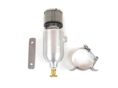 Canton - Canton 23-032 Universal Aluminum Breather Tank 16 Oz Vent Tank 3/8" NPT Ports