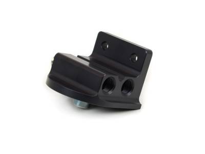 Canton - Canton 22-623 Billet Alum Remote Oil Filter Mount for 22MM x 1.5 Thread Filters